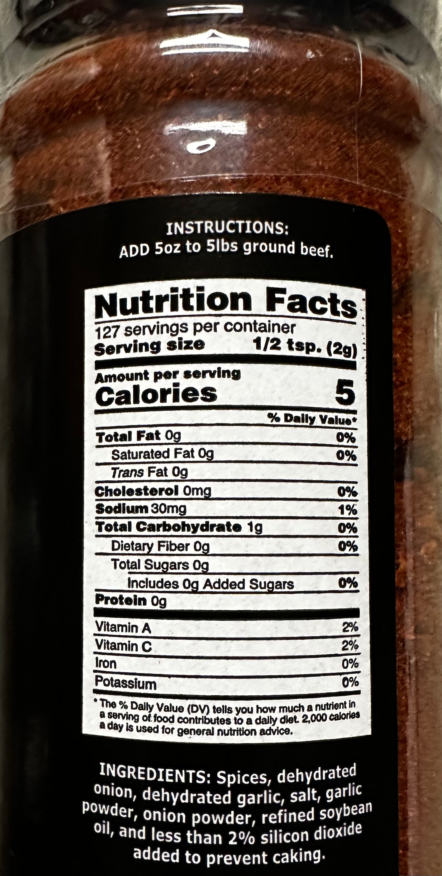 DOE’S CHILI SEASONING